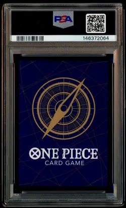 2025 One Piece OP11 Japanese Manga Alternate Art #118 Monkey D. Luffy PSA 10 - Image 3