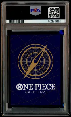 2025 One Piece OP-13 Japanese Red Manga Alternate Art #118 Monkey D Luffy PSA 10 - Image 3