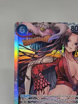 Boa Hancock OP07-051 Super Rare Holo One Piece CCG Card NM - Image 2