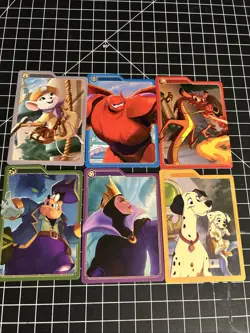 Disney Lorcana Trove Storage Box. Archazia’s Island With Cards,Dice,and Counter - Image 5