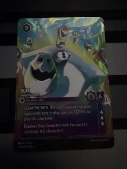 Disney Lorcana enchanted Shimmering Skies Olaf Happy Passenger - Image 1