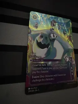 Disney Lorcana enchanted Shimmering Skies Olaf Happy Passenger - Image 3