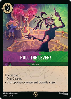 Pull the Lever! (Foil) - Disney Lorcana Promo Cards - Image 1
