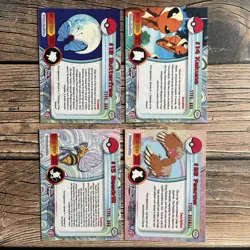 Pokemon Topps Chrome Lot x4 *LP-NM Butterfree Kakuna Beedrill Fearow 2000 - Image 2
