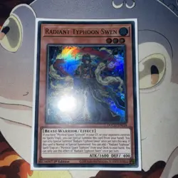 DOOD-EN014 Radiant Typhoon Swen Ultra Rare 1st Edition YuGiOh - Image 1