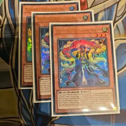 YuGiOh DOOD-EN014 Radiant Typhoon Swen Ultra Rare 1st Edition - Image 1