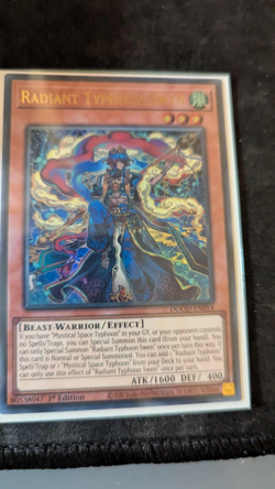 Yugioh Radiant Typhoon Swen - DOOD-EN014 - Ultra Rare 1st Edition NM EURO PRINT - Image 1