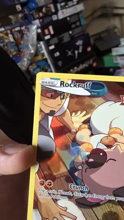 Pokemon TCG Rockruff Trainer Gallery Card TG07/TG30 SWSH Silver Tempest - Image 2