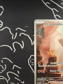 Pokemon TCG - Charmander 168/165 SV: Scarlet & Violet 151 Illustration Rare Holo - Image 3