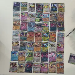Pokemon TCG EX Holo Umbreon Lapras Garchomp Card Lot 50 Cards - Image 1