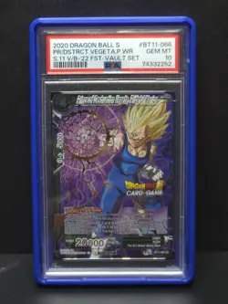 Prince of Destruction Vegeta, Prideful Warrior Card Fest 2022 BT11 Foil Promo - Image 1