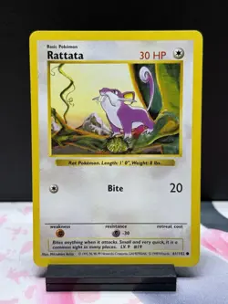 Pokemon Shadowless Base Set Lot Of 7 Cards Great Condition Machoke Sandshrew - Image 3