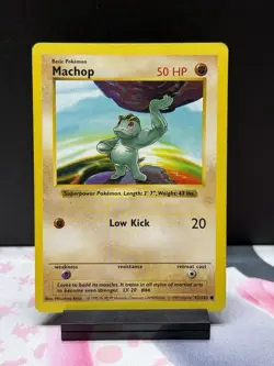 Pokemon Shadowless Base Set Lot Of 7 Cards Great Condition Machoke Sandshrew - Image 5