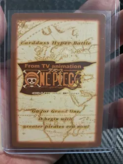 BANDAI One Piece Hyper Battle NAMI SCARCE S109 EARLY CARD VINTAGE LUFFY CREW - Image 2