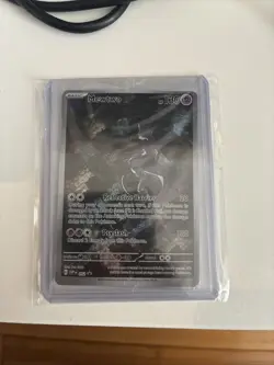 MEWTWO SVP 052 Scarlet Violet 151 Promo Illustration Rare Pokemon Card SEALED - Image 1