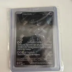 MEWTWO SVP 052 Scarlet Violet 151 Promo Illustration Rare Pokemon Card SEALED - Image 4