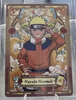 Naruto Uzumaki - Naruto NRSA01-SP-001L5 SP Card English Heaven Scroll Kayou - Image 1