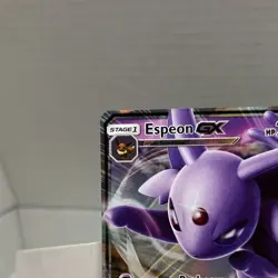 Espeon GX Ultra Rare Holo 61/149 Sun and Moon Base Set 200 HP Psychic Card - Image 2