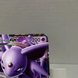 Espeon GX Ultra Rare Holo 61/149 Sun and Moon Base Set 200 HP Psychic Card - Image 3