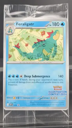 Pokemon TCG Illustration Contest 2024 Promo Cards SEALED (All 3 Promos) - Image 1