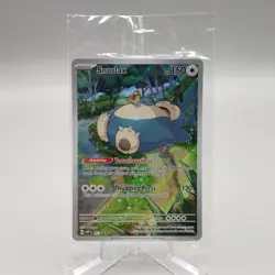 Snorlax SVP EN 051 Black Star Promo Scarlet & Violet Pokemon 151 Card - SEALED - Image 1