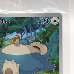 Snorlax SVP EN 051 Black Star Promo Scarlet & Violet Pokemon 151 Card - SEALED - Image 3