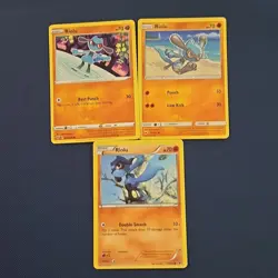 Riolu Pokemon TCG Card Lot 7× 151 Sword & Shield SV - Image 4