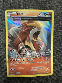 Entei (15) 15/98 Holo Rare XY - Ancient Origins Pokemon Card - Image 1