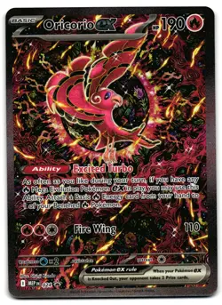 Oricorio ex 024 - Mega Evolution UPC Promo Pokemon TCG Holo - NM Card - Image 1