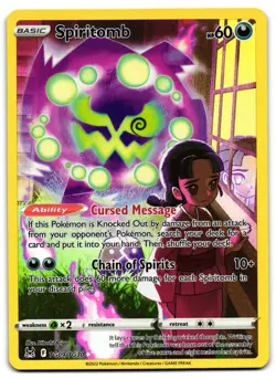 Spiritomb TG09/TG30 - Lost Origin Trainer Gallery Pokemon TCG Holo - LP Card - Image 1