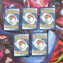 Pokemon TCG Holo 5 Card Lot Sandile Wigglytuff Paldean Wooper Maractus Inteleon - Image 2