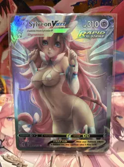 Holo Beautiful Waifu Handmade Card Goddess Story CCG Anime Double Sided - Image 1