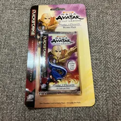 Avatar The Last Airbender 2005 Master of Elements Booster Pack 10 Cards NEW - Image 1