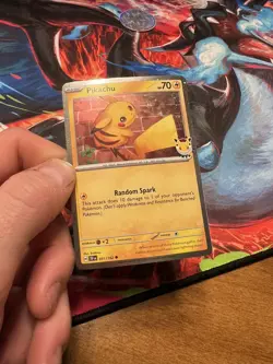 Pikachu 051/162 Stamped Pokemon Day 2026 30th anniversary Promo card NM. TCG - Image 2