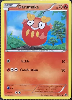 Darumaka 20/98 Emerging Powers Regular - Pokemon Card - Image 1