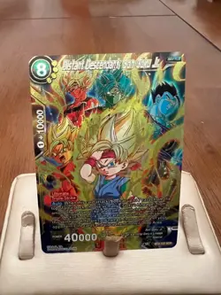 Dragon Ball Super Card Game Distant Descendant Son Goku Jr BT4-123 SCR - Image 1