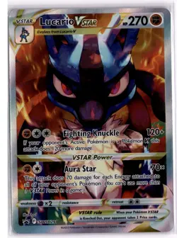 Lucario VSTAR - Promo Cards SWSD Fighting Holo SWSH291 2019 NM - Image 1