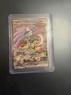 Pokemon TCG Card Lot Eevee, Greninja & Zoroark GX, Raging Bolt EX Holo Tag Team - Image 3