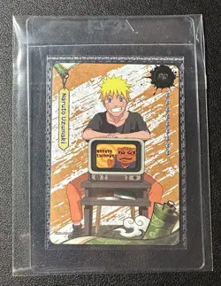 Naruto Shippuden - Naruto Uzumaki PSA Magazine Promo Card Sealed - Image 3