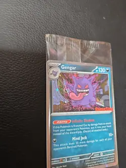 Gengar Promo Card Pokemon Perfect Order Gamestop Stamped 050/088 SEALED - Image 2