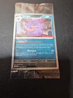 Gengar Promo Card Pokemon Perfect Order Gamestop Stamped 050/088 SEALED - Image 3