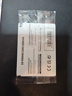 Gengar Promo Card Pokemon Perfect Order Gamestop Stamped 050/088 SEALED - Image 4