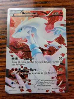 MP Reshiram (Full Art) RC22/RC25 Legendary Treasures: Radiant Collection Holo - Image 1