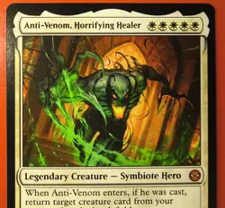 MTG, MAGIC, SPM, ANTI - VENOM, HORRIFYING HEALER, MYTHIC , 0001,REG. FINISH, NM - Image 2
