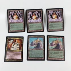MTG CCG Mirage Expansion LOT OF 6 RARES & UNCOMMONS Moderate/Heavily Played - Image 1