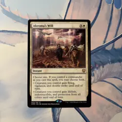 Akroma's Will Commander Legends Regular - Image 1