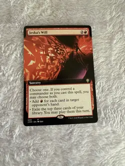 Jeska's Will (Extended Art) Commander Legends Regular - Image 1