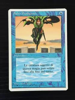 Magic MTG Italian Revised Jump Artist Proof Near Mint - Only 50 Exist! - Image 1