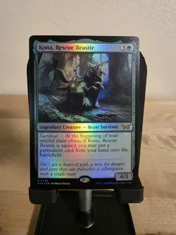 MTG Foil - Kona, Rescue Beastie (0299) - 299 / NM / English - Image 1