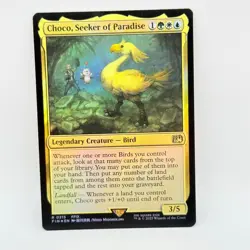 Magic The Gathering Choco Seeker of Paradise 0215 Final Fantasy Foil Rare MTG - Image 2